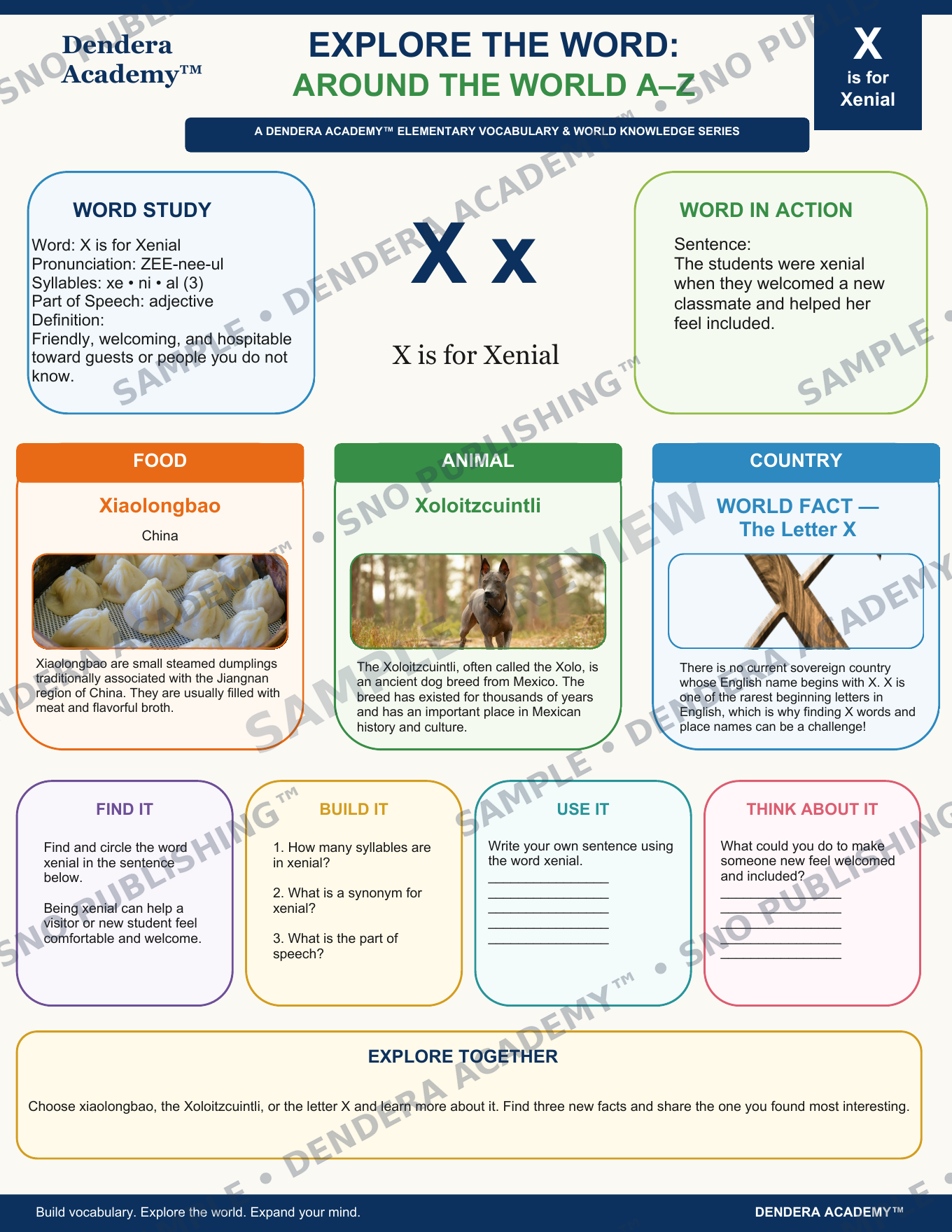 Dendera Academy™ Explore the Word: Around the World A–Z — Elementary Edition - Image 2